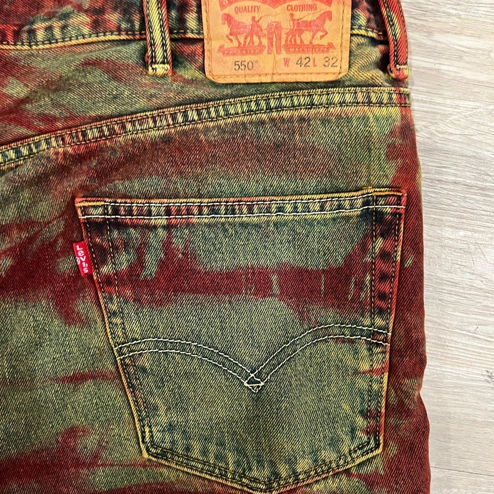Tye dye Levi’s